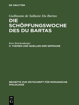 cover image of Themen und Quellen der Sepmaine